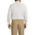 Men's Big and Tall Pattern No Iron Supima Pinpoint Straight Collar, Back