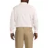 Men's Big and Tall Pattern No Iron Supima Pinpoint Straight Collar, Back