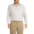 Men's Big and Tall Pattern No Iron Supima Pinpoint Straight Collar, Front