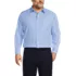 Men's Big and Tall Pattern No Iron Supima Pinpoint Straight Collar, Front