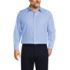 Men's Big and Tall Pattern No Iron Supima Pinpoint Straight Collar, Front