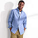 Men's Tailored Fit No Iron Solid Supima Cotton Oxford Dress Shirt, alternative image