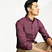 Men's Tailored Fit No Iron Pattern Supima Cotton Pinpoint Buttondown Collar Dress Shirt, alternative image