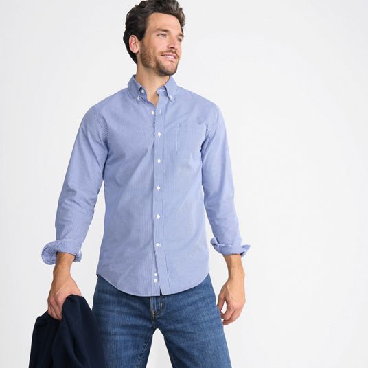 Men's Fitted Dress Shirts | Lands' End