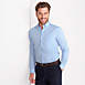 Men's Tailored Fit No Iron Solid Supima Cotton Pinpoint Buttondown Collar Dress Shirt, alternative image