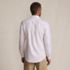 Men's Tailored Fit No Iron Pattern Supima Cotton Oxford Dress Shirt, Back