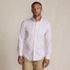 Men's Tailored Fit No Iron Pattern Supima Cotton Oxford Dress Shirt, Front