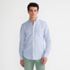 Men's Tailored Fit No Iron Pattern Supima Cotton Oxford Dress Shirt, Front
