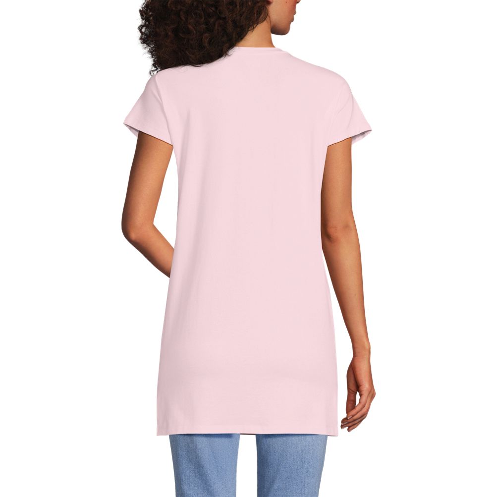 Women's Lightweight Jersey Extra Long Tunic | Lands' End