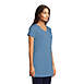 Women's Short Sleeve Jersey Extra Long Vneck Tunic, alternative image