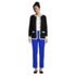 Women's Fine Gauge Cotton Pocket Crew Cardigan, alternative image