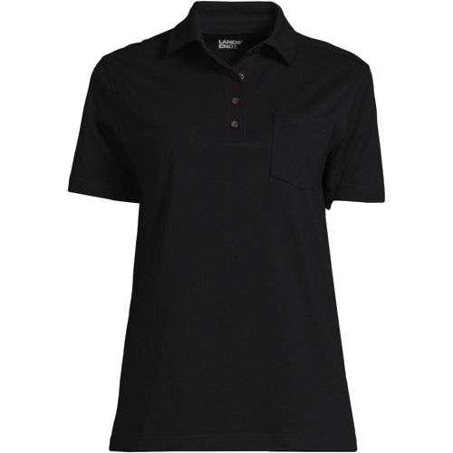 School Uniform Girls Long Sleeve Peter Pan Collar Polo Shirt