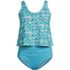 Women's Chlorine Resistant One Piece Fauxkini Swimsuit, Front