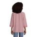 Women's Rayon 3/4 Sleeve V Neck Tunic Top, Back