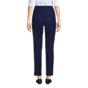 Women's High Rise Bi Stretch Pintuck Pencil Ankle Pants