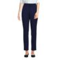 Women's High Rise Bi Stretch Pintuck Pencil Ankle Pants