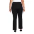 Women's Plus Size High Rise Bi Stretch Pintuck Boot Cut Pants, Back