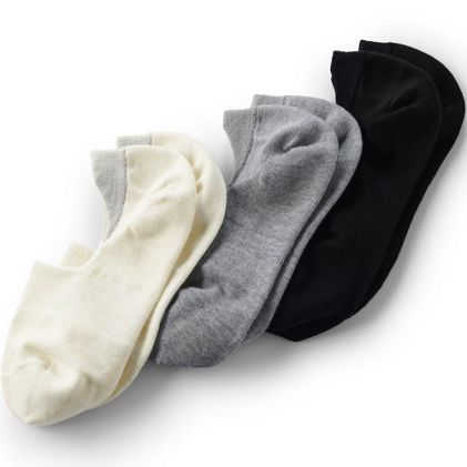 Women's 3-Pack No Show Socks - primary