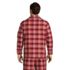 Blake Shelton x Lands' End Men's Big Poplin Pajama Shirt, Back