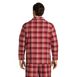 Blake Shelton x Lands' End Men's Big and Tall Poplin Pajama Shirt, Back