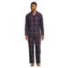 Blake Shelton x Lands' End Men's Poplin Pajama Shirt, alternative image