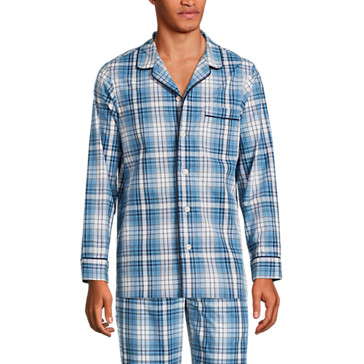 Chemise de Pyjama en Popeline First Blake Shelton x Lands' End, Homme Stature Standard image number 2