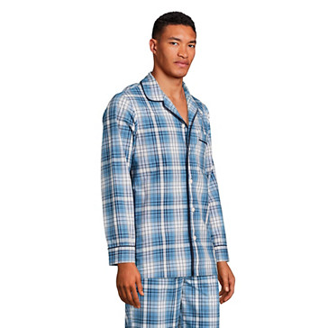 Chemise de Pyjama en Popeline First Blake Shelton x Lands' End, Homme Stature Standard image number 4
