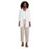 Women's Linen Long Sleeve Oversized Extra Long Tunic Top, alternative image