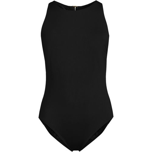 High Cut Leg Swimsuit | Lands' End
