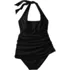 Women's Square Neck Halter Swim Dress One Piece Swimsuit, alternative image