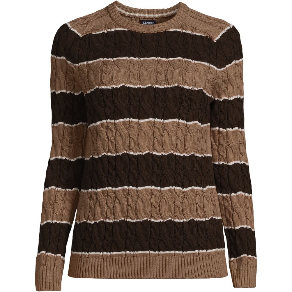 Lands end cotton on sale sweaters