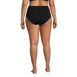 Women's Plus Size Chlorine Resistant High Leg High Waisted Bikini Swim Bottoms, Back