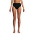 Women's Chlorine Resistant High Leg High Waisted Bikini Swim Bottoms, Front