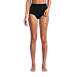 Women's Chlorine Resistant Tummy Control Tugless High Waisted Bikini Swim Bottoms, Front