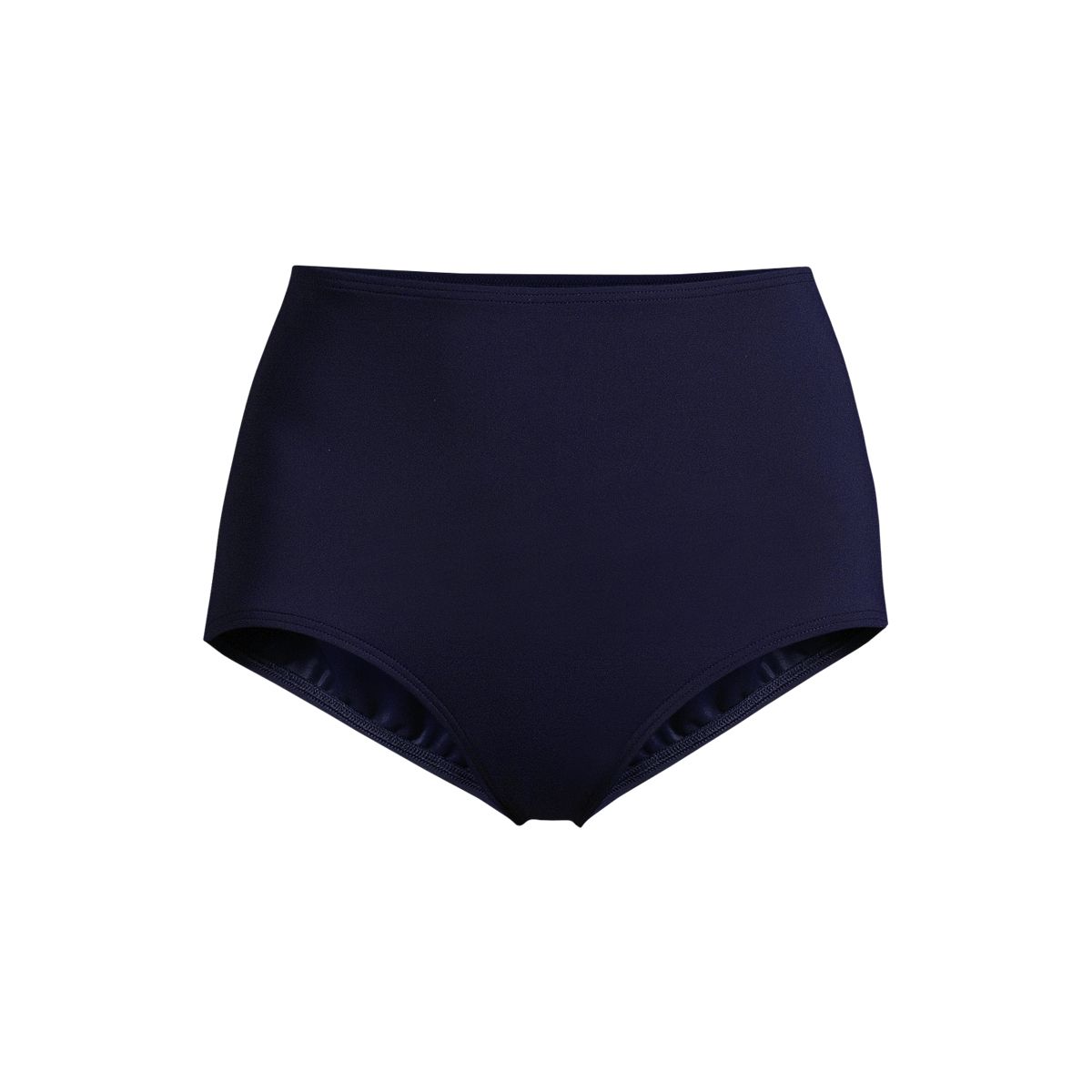 Women's Tummy Control Tugless High Waisted Bikini Swim Bottoms