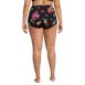 Women's Plus Size Tummy Control Tugless High Waisted Bikini Swim Bottoms, Back