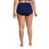 Women's Plus Size Tummy Control Tugless High Waisted Bikini Swim Bottoms, Back