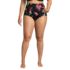 Women's Plus Size Tummy Control Tugless High Waisted Bikini Swim Bottoms, Front