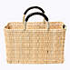 MERSEA Medina Straw Market Basket Tote Bag, Front