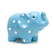 Child to Cherish Ceramic Polka Dot Elephant Piggy Bank, Front
