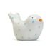 Child to Cherish Ceramic Polka Dot Bird Piggy Bank, Front
