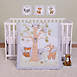 Sammy and Lou Friendly Forest 4 Piece Crib Bedding Set, Front