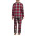 Men's Flannel Pajama Set, Back