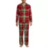 Men's Flannel Pajama Set, Front