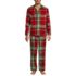 Men's Flannel Pajama Set, Front