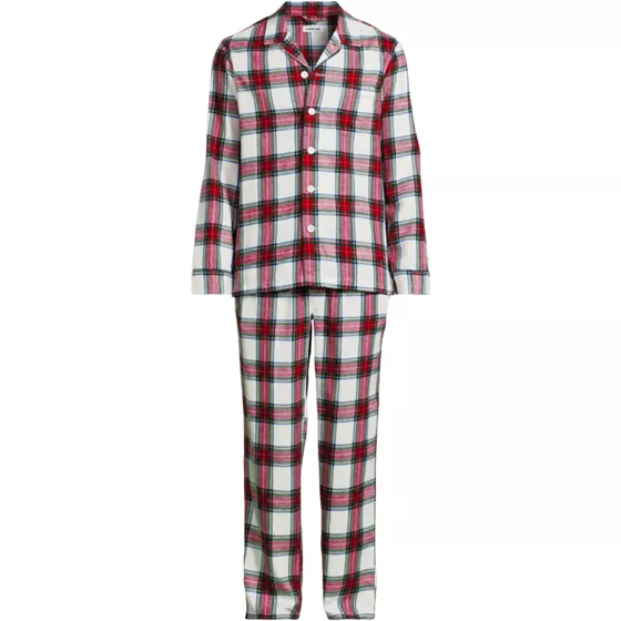 Men's Flannel Pajama Set - primary
