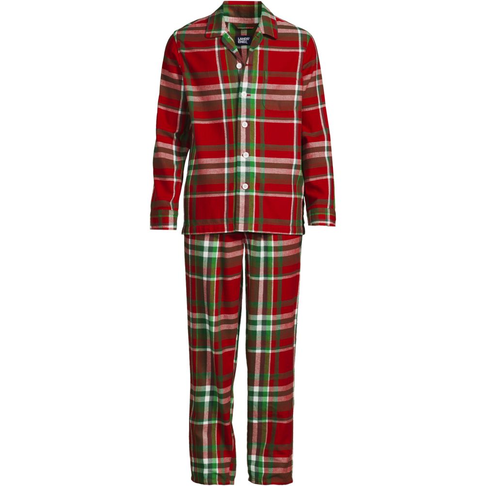 Men's Flannel Pajama Set Lands' End