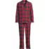 Men's Big and Tall Flannel Pajama Set, Front
