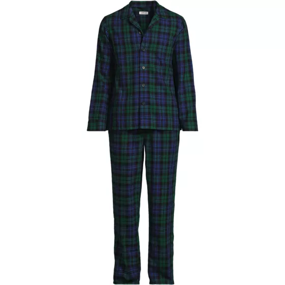 Men's Flannel Pajama Set - primary