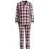 Men's Flannel Pajama Set, Front